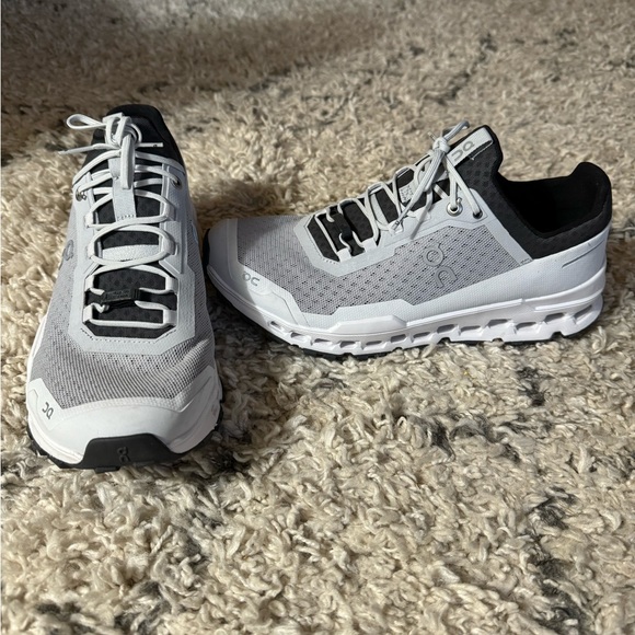 On Cloudultra Glacier & Frost Sneaker White Grey - Picture 10 of 12